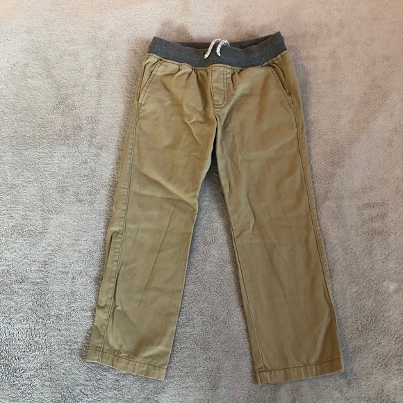 Gymboree Other - Gymboree Boys Cotton khaki drawstring pants